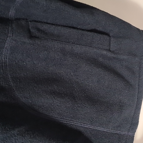 Sweater Jacket full zip up net Sweater with side pockets Navy blue Large - Picture 2 of 6